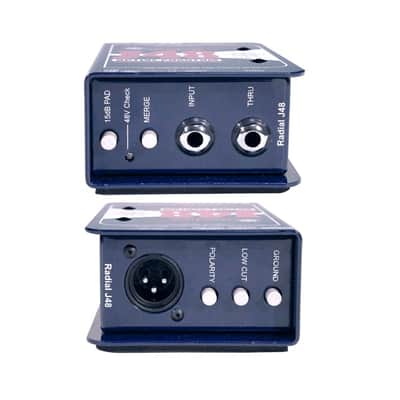 Radial Engineering J48 48V Phantom Powered Active Direct Box image 3