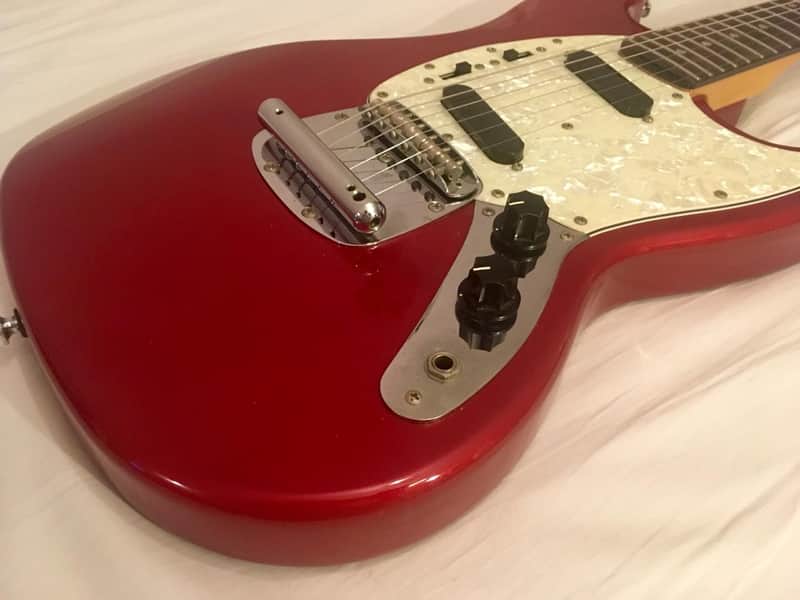 Legend ムスタング(Produced by Aria ProⅡ) Legend Mustang By Aria Pro ii Made In Korea 90s Candy Apple Red