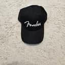Brand New Fender Snapback - Black Hat with White Fender Spaghetti Logo