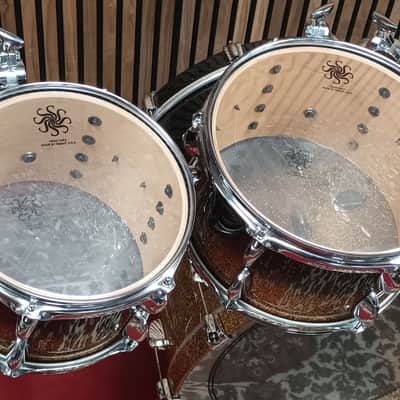 Sakae Osaka Heritage Evolved GEN2 Maple Shell Pack -  Black & Gold - 22", 10",12",13",14" & 16" image 13