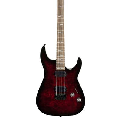 Schecter Omen Elite-6 Electric Guitar Black Cherry Burst image 2