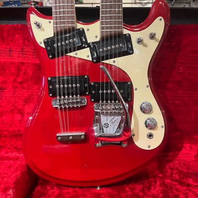 Mosrite Joe Maphis Mark XVIII 1966 - Red image 2