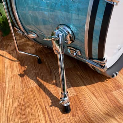 Ludwig Classic Maple Bop Kit Drum Set Glacier Blue 18/12/14 *Mint* image 8