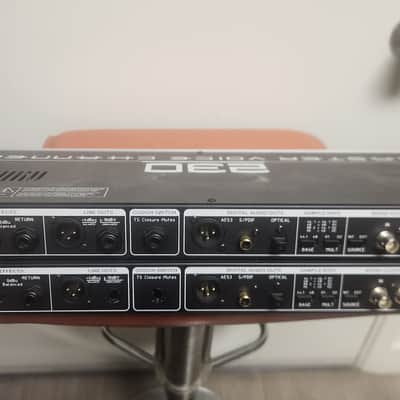 Pair of Aphex 230 Tube Mic PreAmp Microphone PreAmplifier Pre Amp Amplifiers image 3