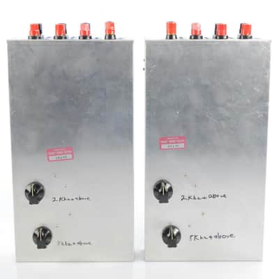 Altec Big Red Mains w/ Mastering Lab Crossovers Sound Factory Studio 604e #30612 image 19