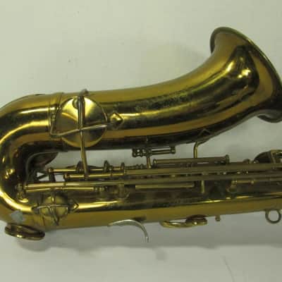 Buescher Carl Fischer National Deluxe Alto Saxophone, needs simple repairs, sax body only image 3
