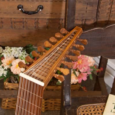 Roosebeck LT8DRSN Deluxe 8-Course Lute Sheesham & Canadian Spruce w/Padded Gig Bag image 4