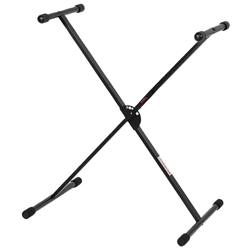 Stageline KS25Q Single Braced X-Style Keyboard Stand image 1