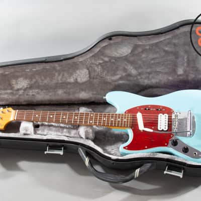 Immagine 2014 Fender Japan Kurt Cobain Mustang Left-Handed Sonic Blue MIJ w/ HSC - 2