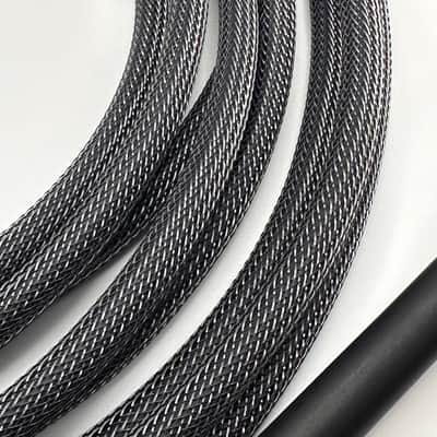 Coldcraft 18’ Premium Instrument Cable – Straight / Right Angle – Neutrik Black/Gold 2026 - Carbon - 15'/20' Alternative image 5