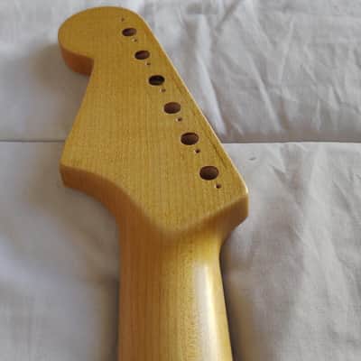 Musikraft Stratocaster Replacement Neck - Thin Satin Nitro for Fender Strat Body or Warmoth Body image 10