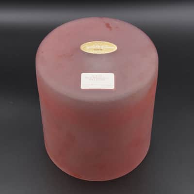 Crystal Tones 6" Pink Himalayan Salt Quartz Crystal Singing Bowl (A4+15) image 2