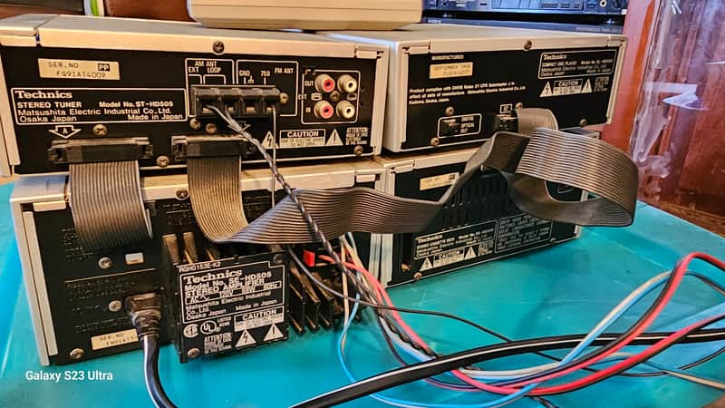 Technics mini stereo system Se hd 505 1990s - Silver | Reverb