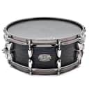 Used Yamaha Live Custom Snare Drum 14x5.5 Black Wood - Good