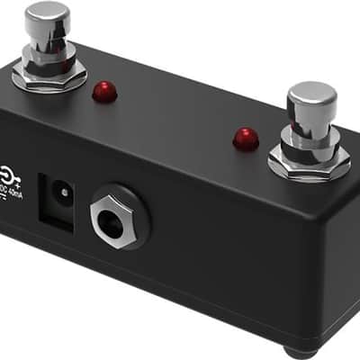 Laney FS2 Mini Dual Footswitch with LED Indicators and Sticker Kit image 3