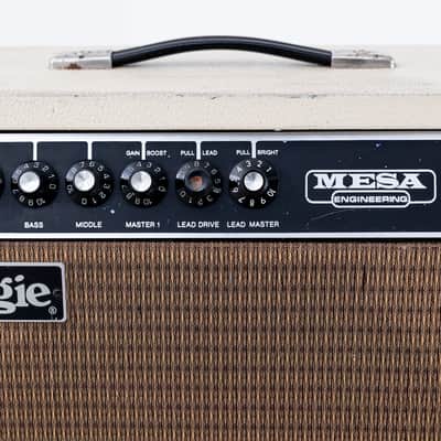 1981 Mesa Boogie Mark II B Vintage 1x12 Tube Amp Blonde & 1x12 Extension Cabinet image 3