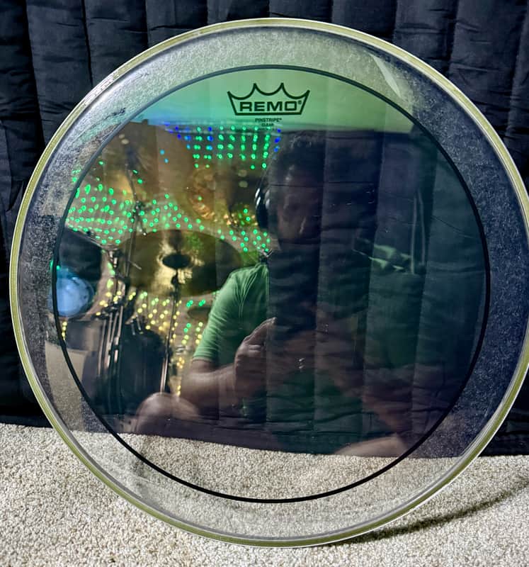 Immagine Remo Pinstripe Clear Drum Head 16" 2010s - Clear - 1