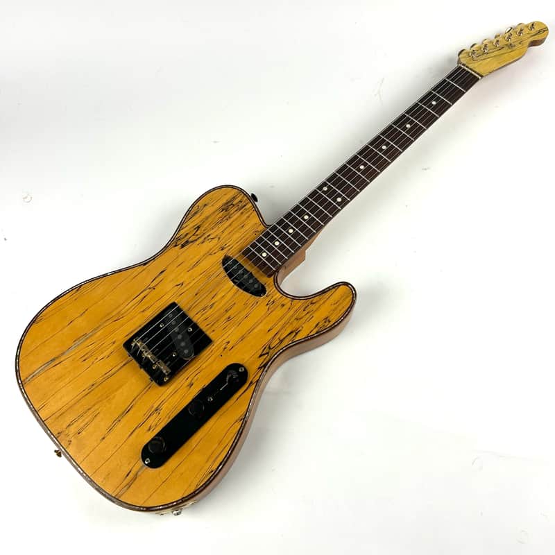 Custom Telecaster Abalone  Bound body with Spalted top. Rosewood board on Maple neck Fender Gigbag Included. image 1