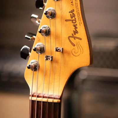 Fender Vintage 1962 Jazzmaster Electric Guitar - 3-Tone Sunburst with Hardshell Case - Used image 5