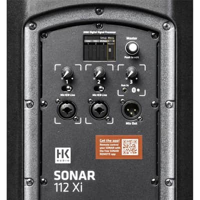 HK Audio Sonar 112 Xi - Cassa Attiva Bluetooth 12" 1200W image 5