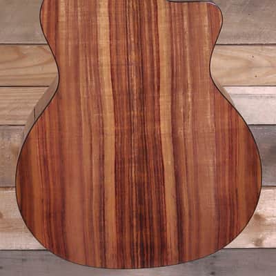 Taylor 214ce Plus Left-Handed Acoustic/Electric Guitar Natural w/ Case "Factory Demo" image 3