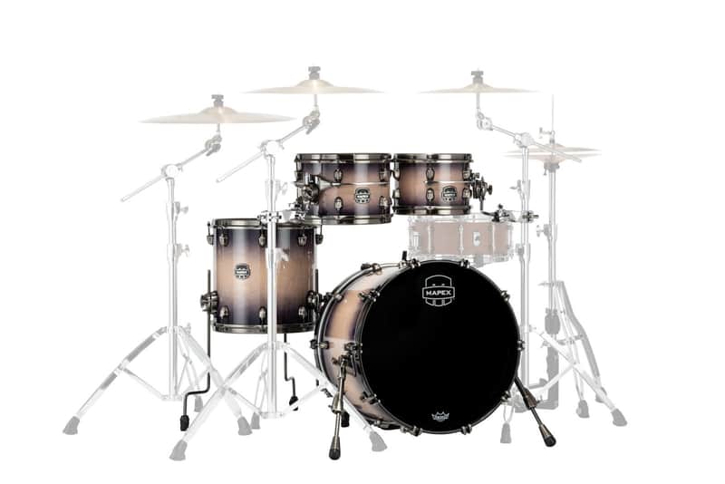 MAPEX IT SE504XMBPZ SATURN EVOLUTION MAPLE FUSION 4 PEZZI EXOTIC VIOLET BURST image 1