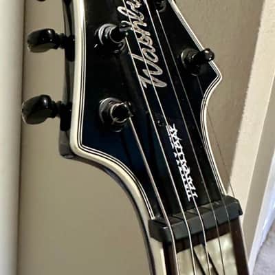 Washburn PXL20B Parallaxe Singlecut 2010s - Black Gloss image 3