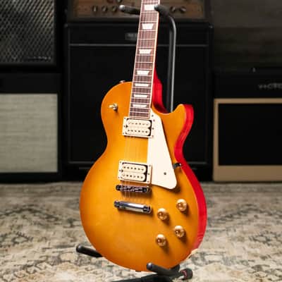 Gibson Les Paul Studio Double Trouble Electric Guitar - Dirty Lemon Burst/Cherry Back with Gig Bag image 11