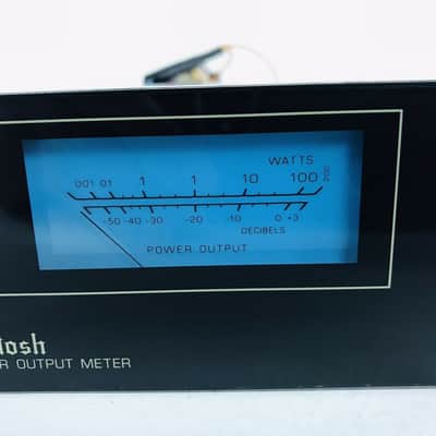 McIntosh MPM4000 Power Output Meter w/ All new Led lights | Reverb