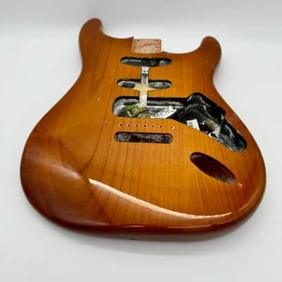 Fender USA Stratocaster Guitar Body Mint Light 23105 image 5