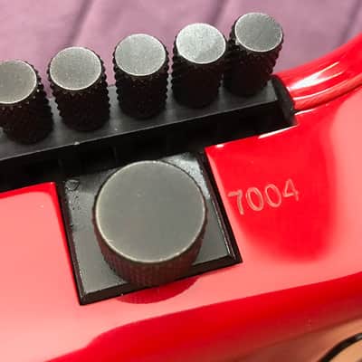 Vintage Left-Handed Red Steinberger GL4T TransTrem Guitar - Restored by Jeff Babicz! - HeadlessUSA image 14