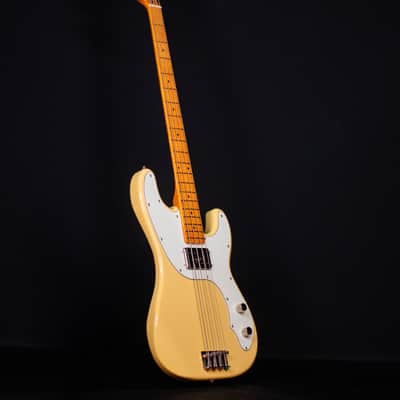 Squier Classic Vibe Telecaster Bass, Maple FB, Vintage White image 8