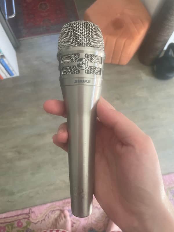 Shure KSM8 / N Dualdyne Handheld Cardioid Dynamic Microphone 2016 - Present - Nickel image 1