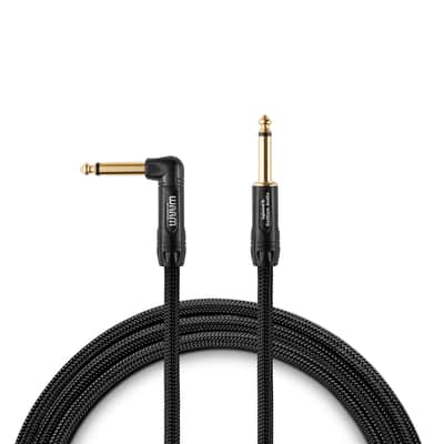 Warm Audio Premier Series 1/4" Straight to Right Angle TS Instrument Cable - 18'