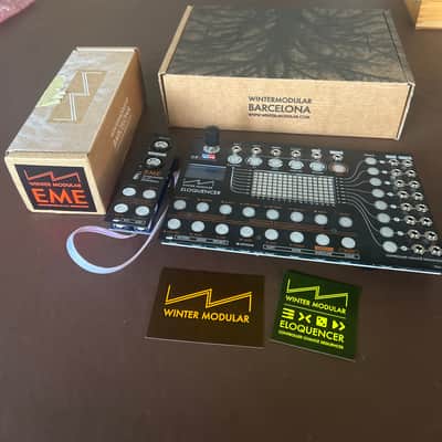 Winter Modular Eloquencer + EME MIDI Expansion 2018 - Black image 2