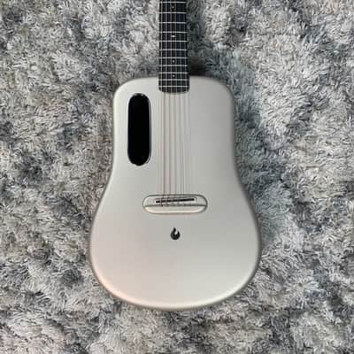 Lava Music ME 3 36" Touchscreen Acoustic Electric SmartGuitar w/ Gig Bag, Gold image 2