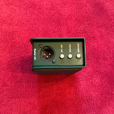 Barely used Radial JDI Passive Direct Box (Green) image 3