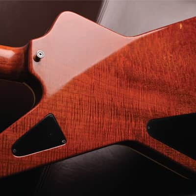 Gary Moore Owned 1984 Hamer Explorer #0731 Natural | Hamer Standard w/One-Piece Flame Honduras Mahogany Back, Flame Maple Top, Honduras Mahogany Neck, Scimitar Headstock w/Rare Flame Maple Veneer, DiMarzio PAF + Hamer Slammer Humbuckers & Sperzel Tuners image 15