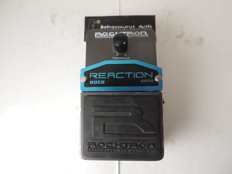 Rocktron Reaction Hush Noise Suppressor Noise Reduction Gate Effects Pedal image 1
