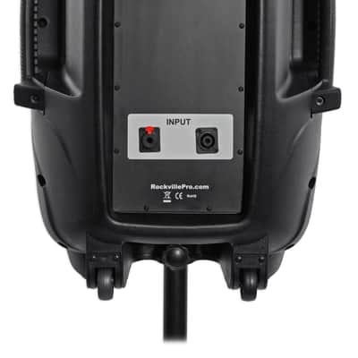 Rockville RPG2X15 Package PA System Mixer/Amp+15" Speakers+Stands+Mics+Bluetooth image 5