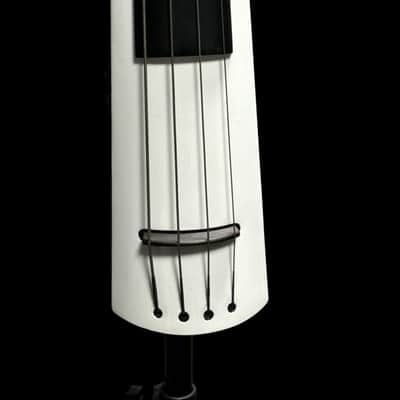NS Design Electric Upright Bass, WAV 4C, Brilliant White *ON ORDER ETA MARCH 2026 image 2