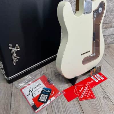 Fender John Osborne Telecaster, Maple Fingerboard, Olympic White, B String Bender #0140372705 image 14