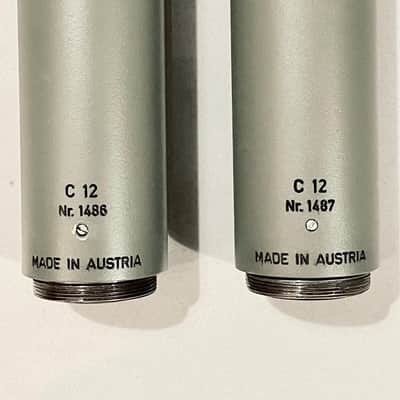 AKG C 12 pair consecutive serial numbers image 3
