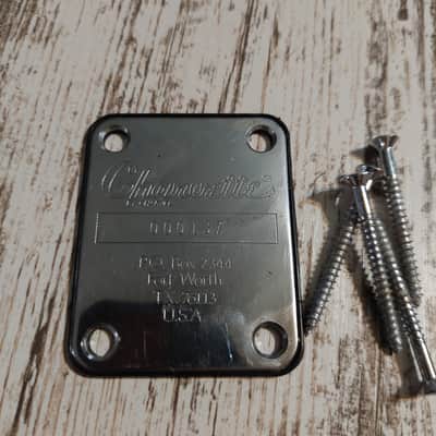 Charvel Charvette Japanese Bolt Plate w/ OEM Screws