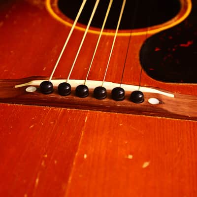Gibson LG-2 1946 Acoustic Guitar – A Road-Worn Vintage Player with Soul, Tone, and True Post-War Magic - check video! image 14