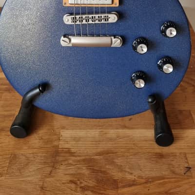 Gibson Les Paul Studio 100th Blue Sparkle custom paint image 10