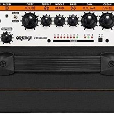 Orange Crush Series CRUSH20RTBK Black 20 Watt Guitar Amplifier w/ Built In Tuner image 5