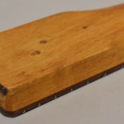 1960's Danelectro "Traditional Peghead/Bottle" Prototype Neck Natural w/Box image 14