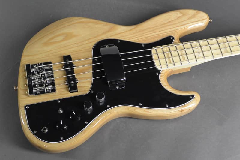Fender Marcus Miller Jazz Bass Natural with Gig Bag image 1