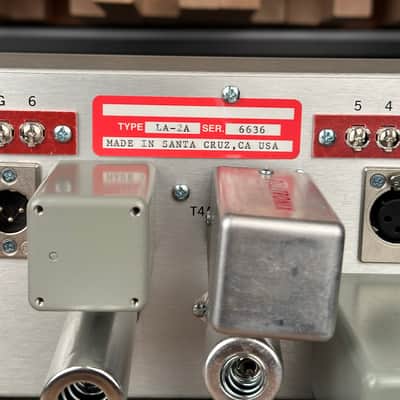 Universal Audio Teletronix LA-2A Leveling Amplifier / Optical Compressor. Original! LA 2A LA2A 2 A. MINT! image 12